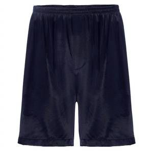 NEW PJ HARLOW adam satin boxer with faux fly in navy